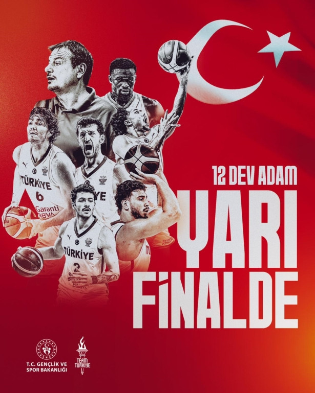 12 Dev Adam’ın yarı finaldeki rakibi Yunanistan oldu