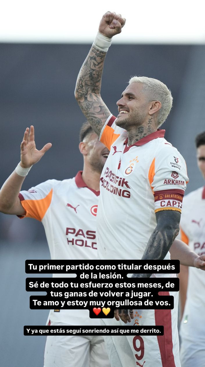 China Suarez'den, Mauro Icardi'ye: Seninle gurur duyuyorum - Resim : 2