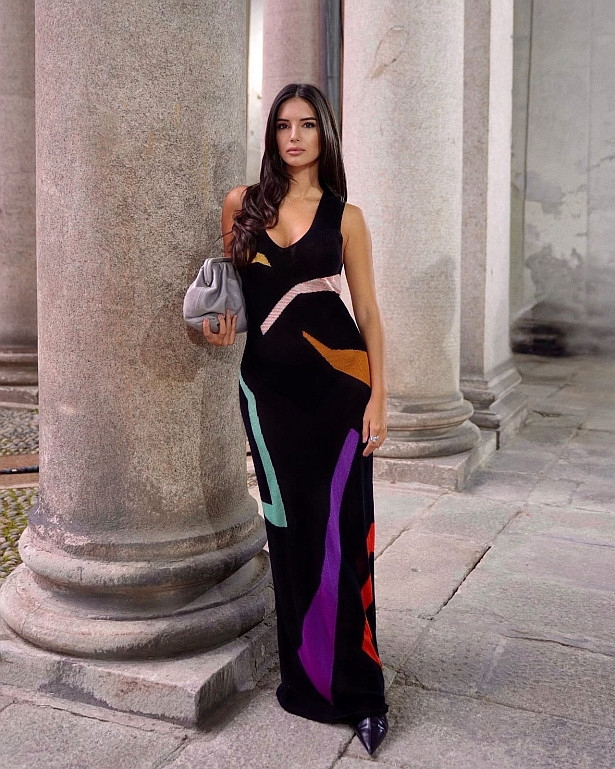 Yasemin Yazıcı, Milano Moda Haftası'nda