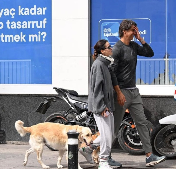 İbrahim Kutluay ile sevgilisi Edvina Sponza yine birlikte