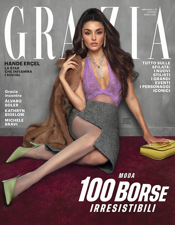 Hande Erçel, İtalyan dergisine kapak oldu