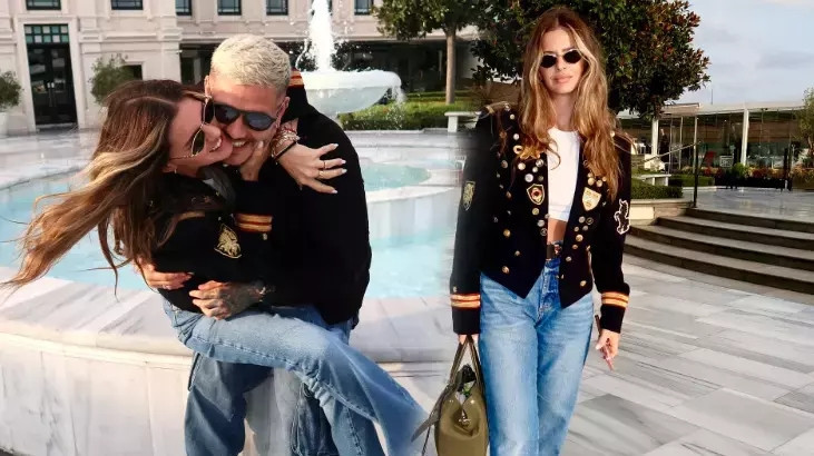 Icardi ve güzel sevgilisinden romantik paylaşım