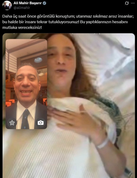 Doktorlar Ayşe Barım'ın cezaevi̇ne gönderi̇lmesi̇ne i̇zi̇n vermedi̇