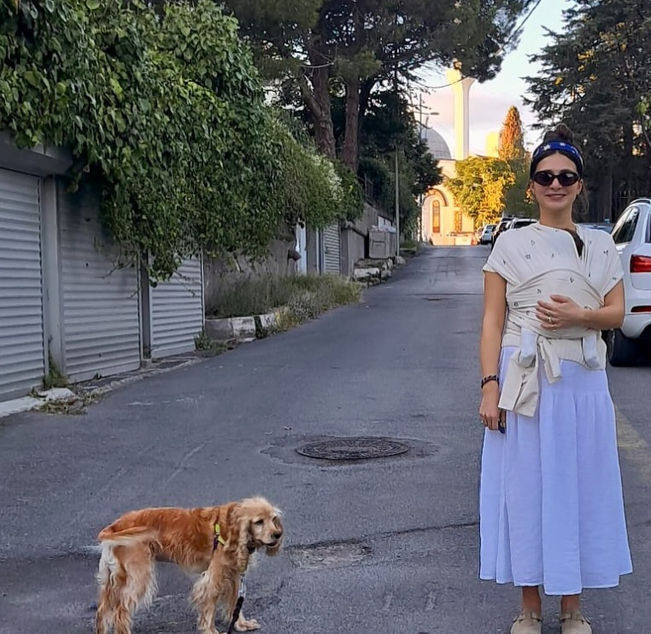 Meriç Aral, oğlu Güneş ile ilk paylaşımını yaptı - Resim : 2