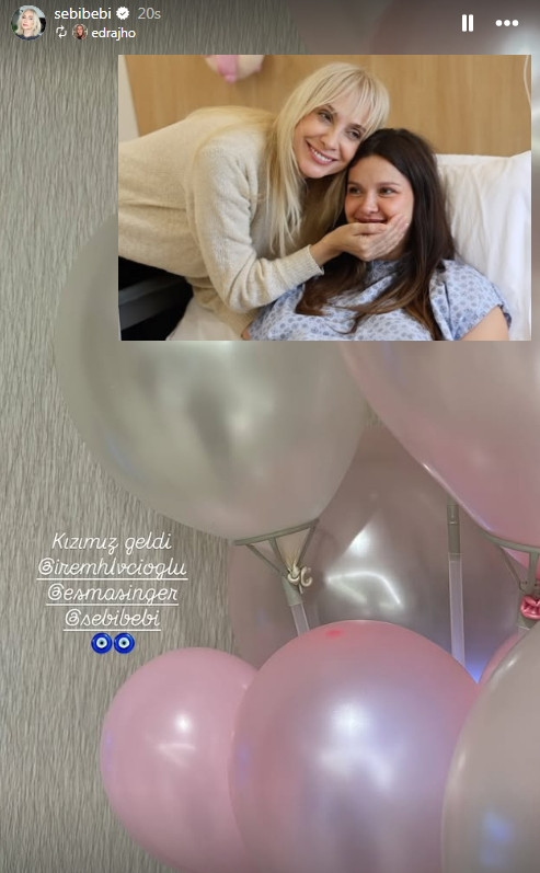 İrem Helvacıoğlu anne oldu