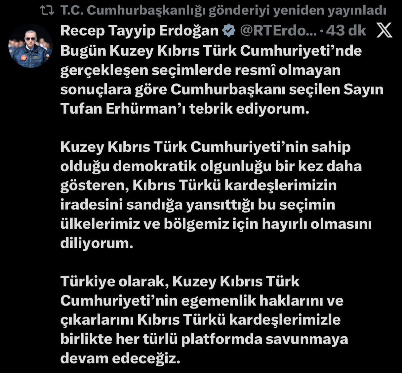 KKTC'de seçim tamamlandı: Seçimi kim kazandı?