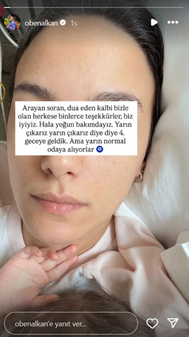 Bora Akkaş'ın minik kızı yoğun bakımda