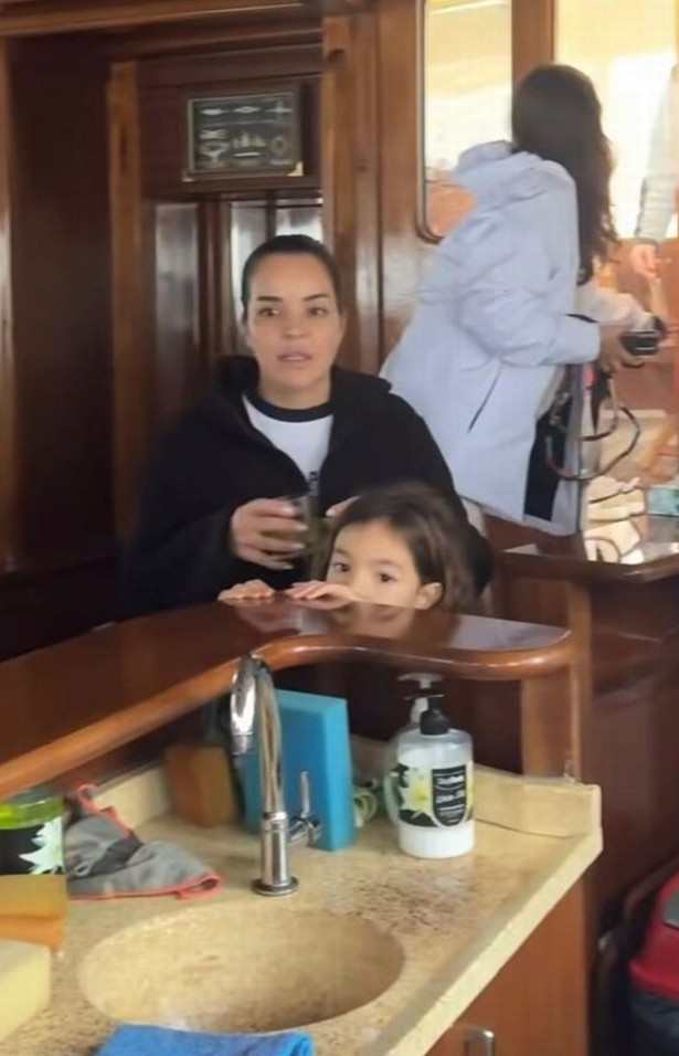 Bengü denizden sonra havada korku dolu anlar yaşadı