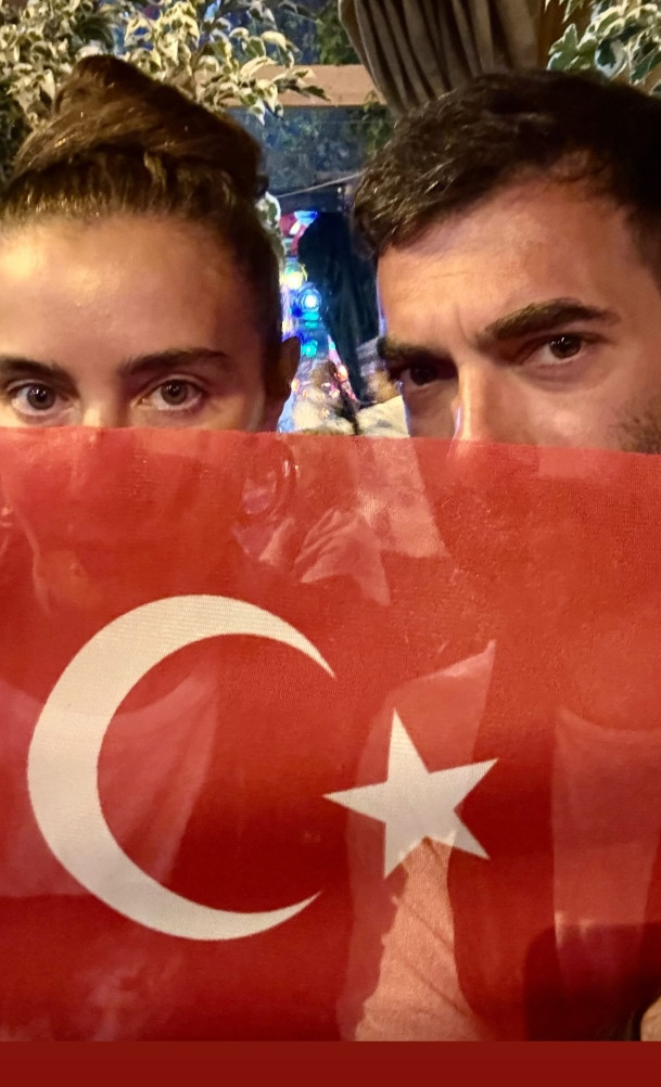 Sıla ve İlker Kaleli'nin Cumhuriyet Bayramı coşkusu