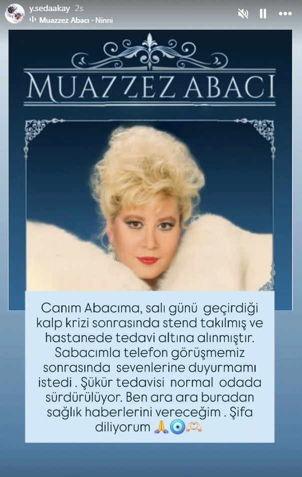 Muazzez Abacı'dan korkutan haber - Resim : 2