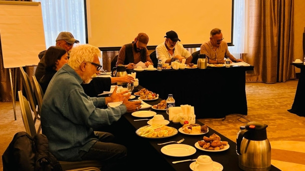 "Damat Mektebi" filminin okuma provası yapıldı