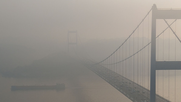 İstanbul'da sis etkili oluyor