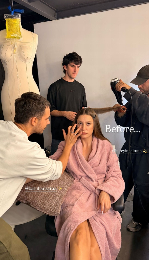 Serenay Sarıkaya özel geceye böyle hazırlandı - Resim : 2