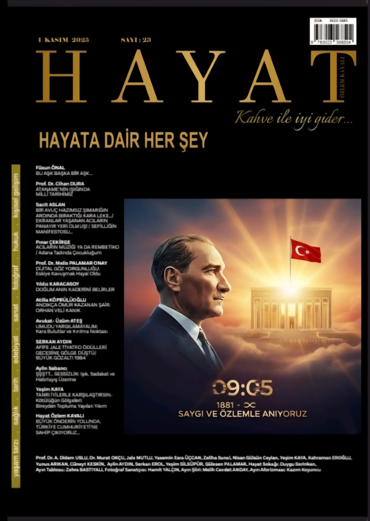 'Hayat Dergisi' Kasım sayısıyla okurlarıyla buluştu - Resim : 2