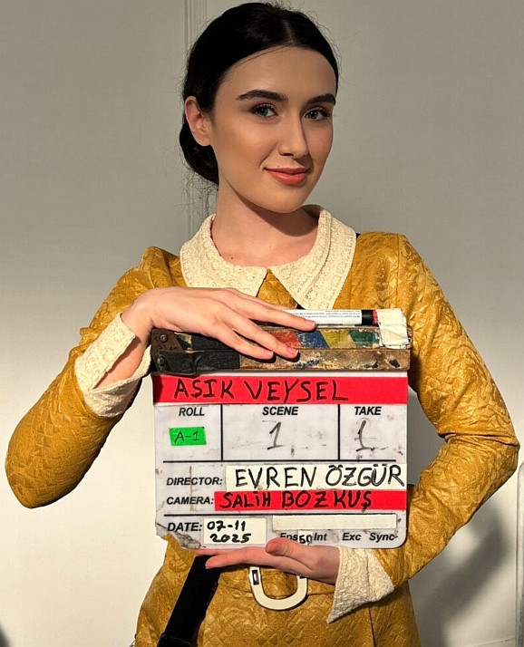 Cemre Arda "Aşık Veysel" filminin 'Gazeteci Canan'ı oldu