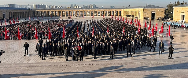 Anıtkabir'de 10 Kasım töreni