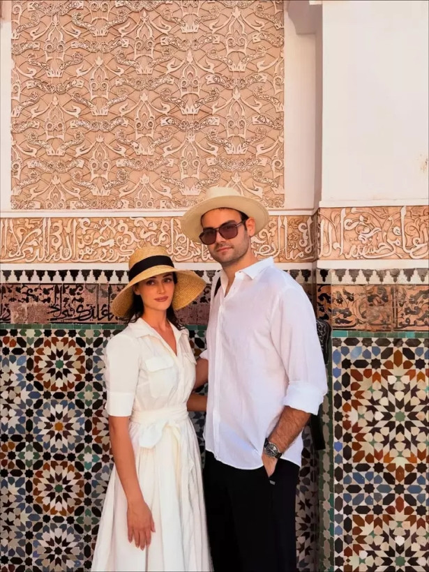 Esra Bilgiç ve Faruk Sabancı'dan Fas tatilinden yeni kareler