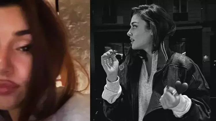 Hande Erçel'den kalp emojili paylaşım