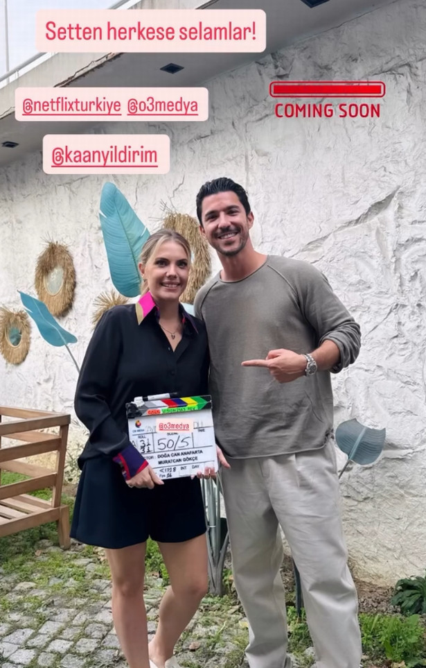 Eda Ece ve Kaan Yıldırım’lı Sevgililer Günü filminden ilk kare