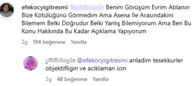 'Çitos Efe'de Evrim Akın tartışmalarına dahil oldu - Resim : 2