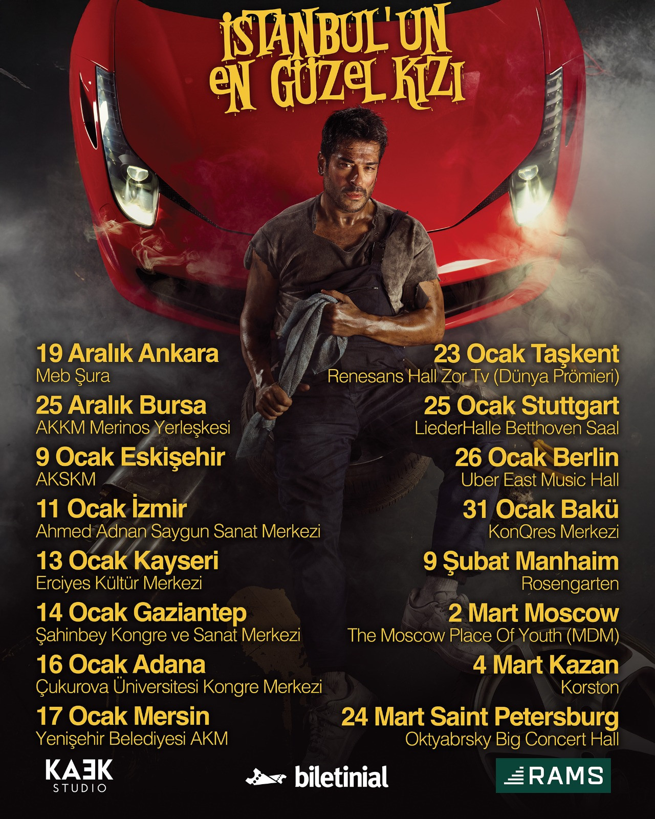 Burak Özçivit sahne yolculuğunu Anadolu’dan başlatıyor