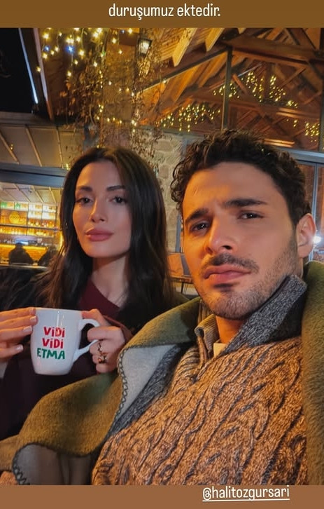 Özge Yağız ve Halit Özgür Sarı aşk mı yaşıyor? - Resim : 2