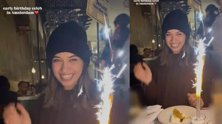 Afra Saraçoğlu'ndan doğum günü paylaşımı