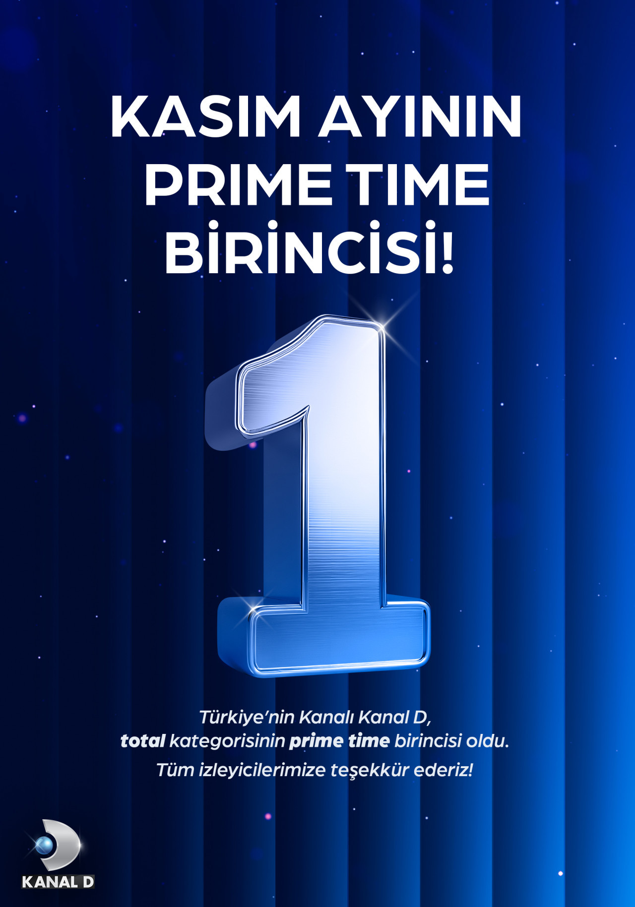 Kasım ayının şampiyonu Kanal D