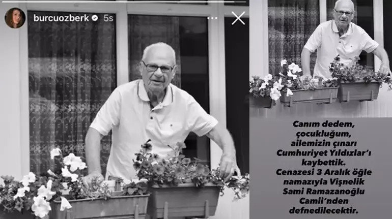 Burcu Özberk acı haberle sarsıldı