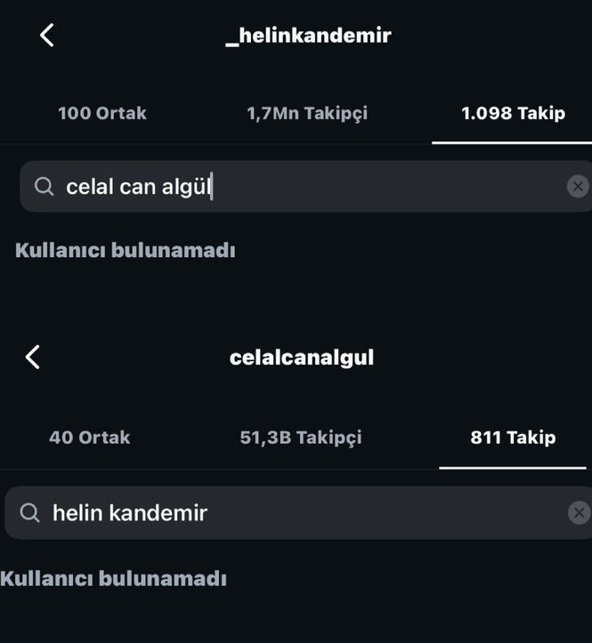 Celal Can Algül ve Helin Kandemir, bir kez daha ayrıldı