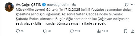 Gazeteci Levent G&uuml;ltekin g&ouml;zaltına alındı - Resim : 2