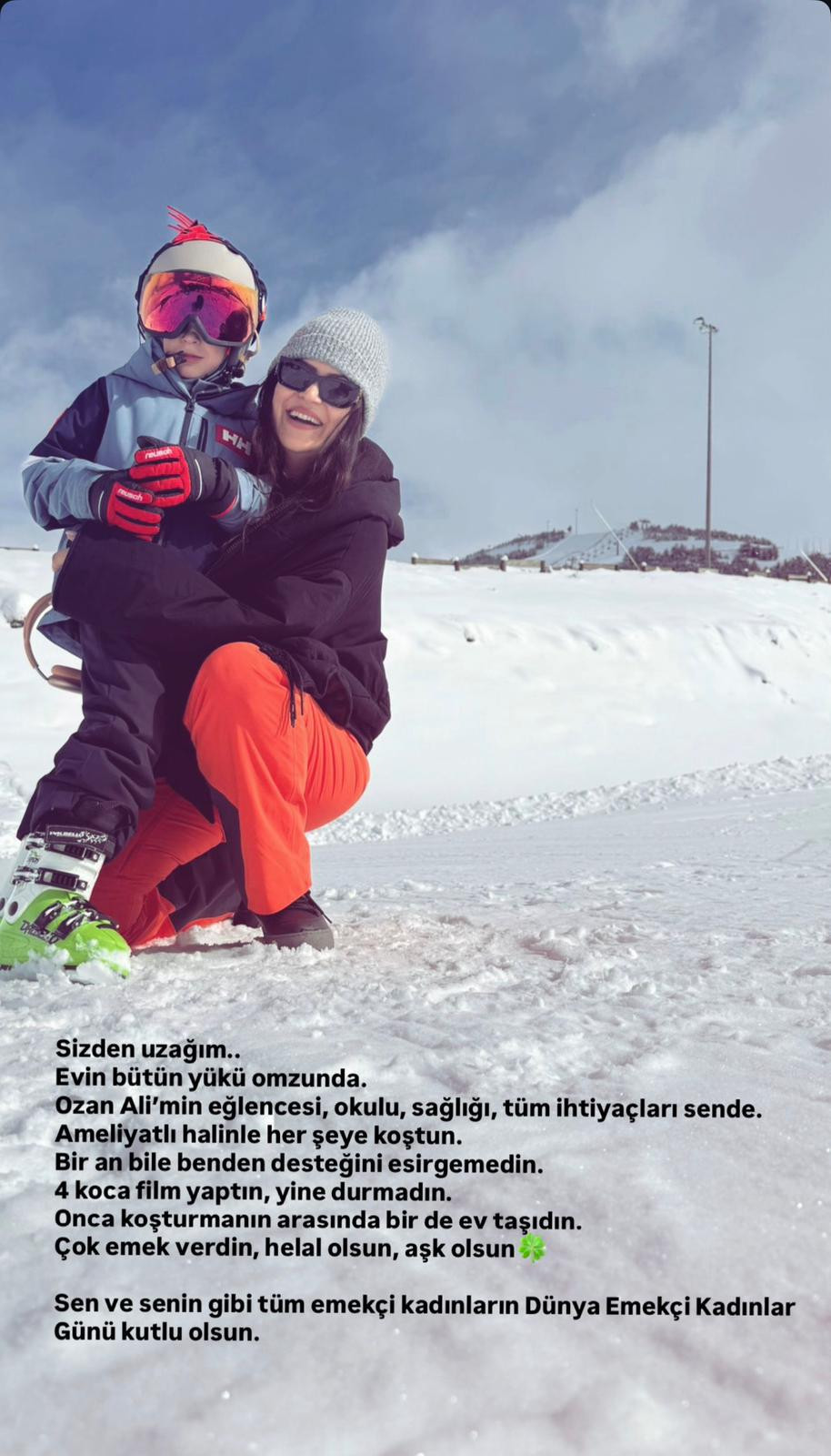 Ozan Akbaba'dan anlamlı mesaj: "B&uuml;t&uuml;n y&uuml;k omzunda"