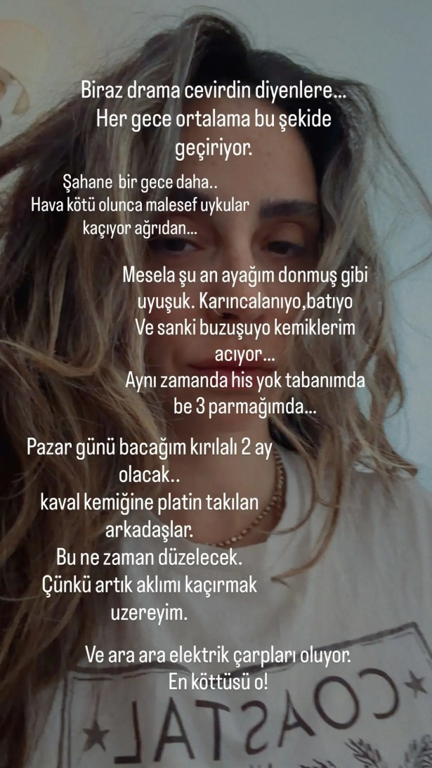 Yasemin Y&uuml;r&uuml;k'&uuml;n zor g&uuml;nleri: "Aklımı ka&ccedil;ırmak &uuml;zereyim"