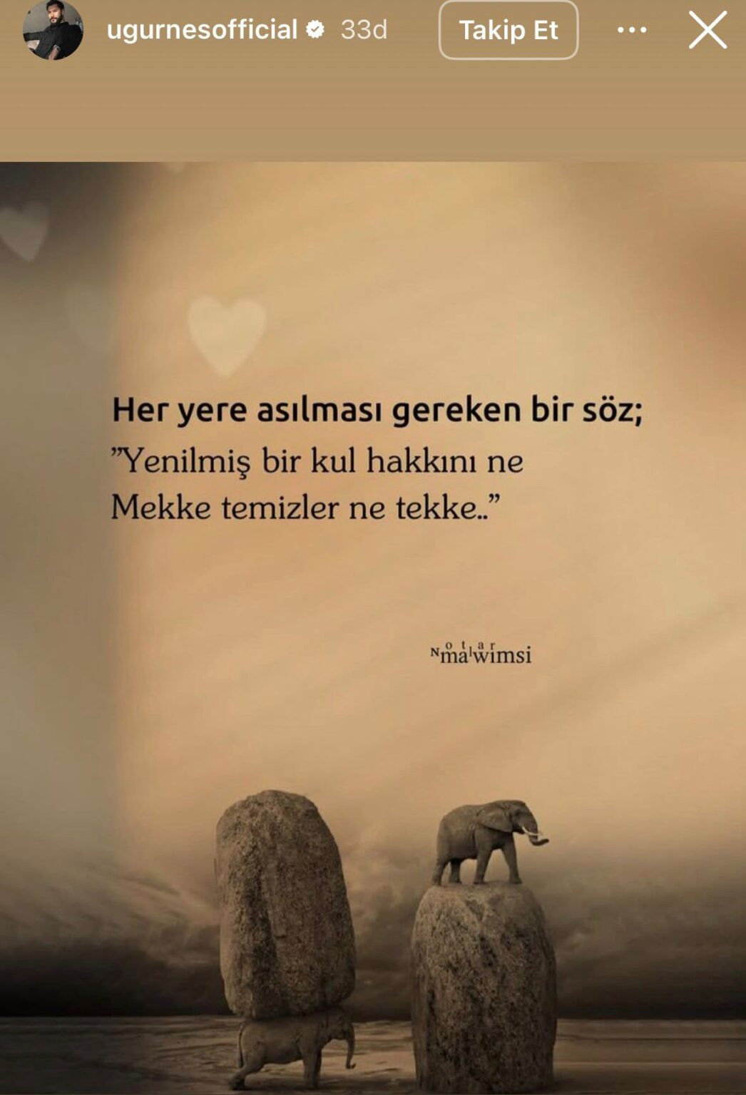 Rolünü Burak Özçivit'e kaptıran Uğur Güneş'ten "Kul hakkı" göndermesi