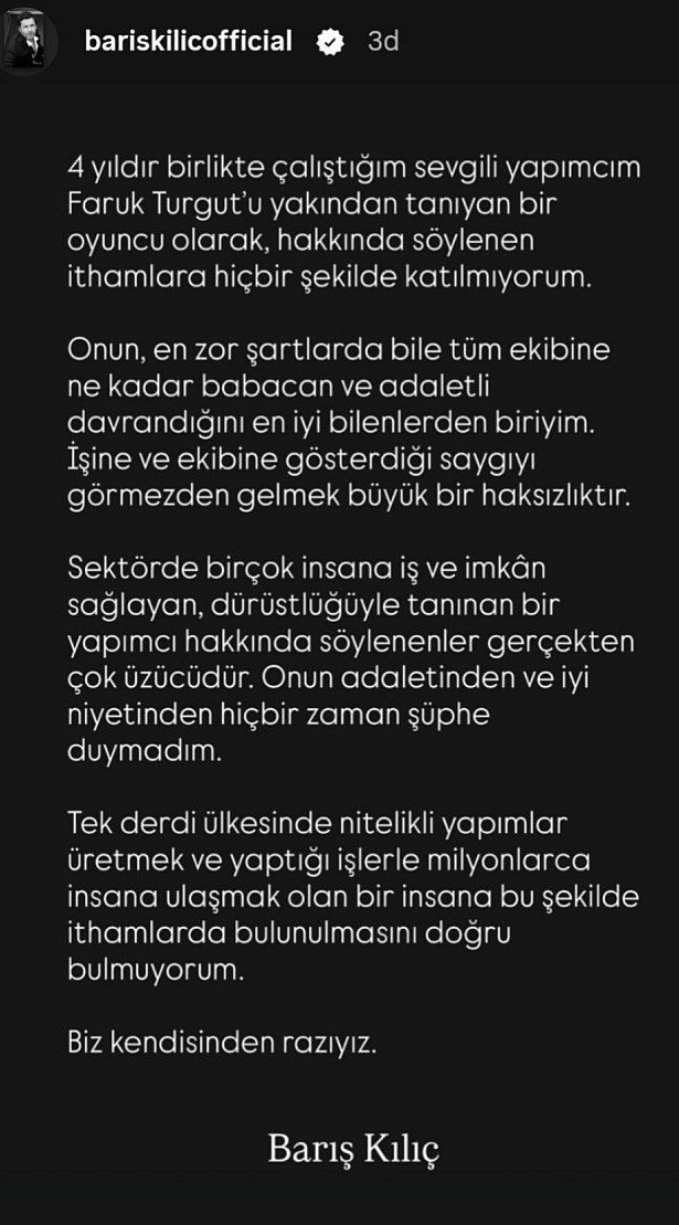 Can Yaman - Faruk Turgut kavgası, Barış Kılı&ccedil;'a sı&ccedil;radı!